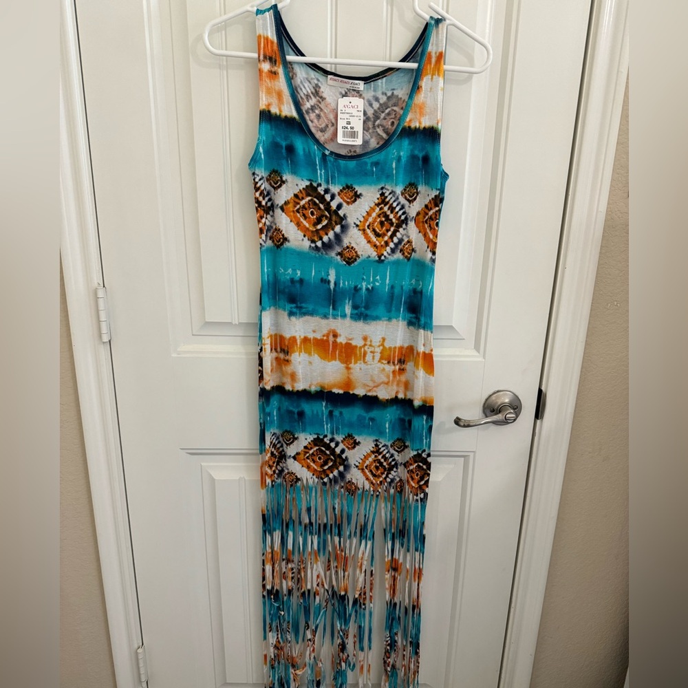 Summer long dress boho style